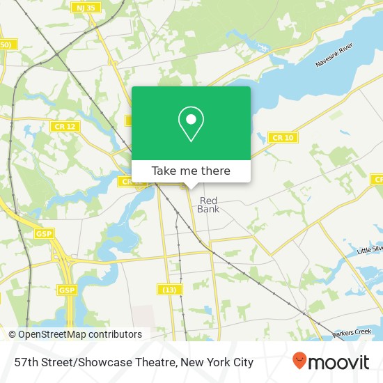 57th Street/Showcase Theatre map
