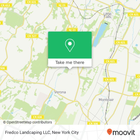 Mapa de Fredco Landcaping LLC