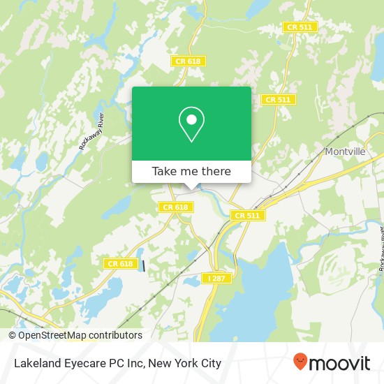 Lakeland Eyecare PC Inc map