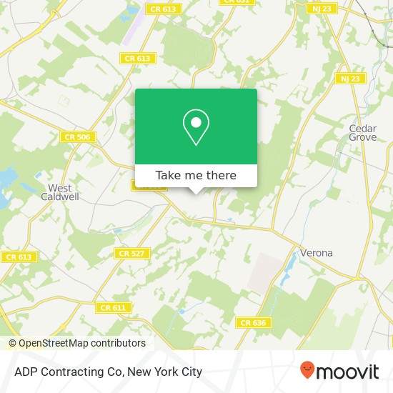 ADP Contracting Co map