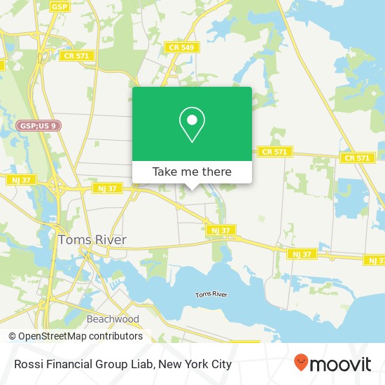 Rossi Financial Group Liab map