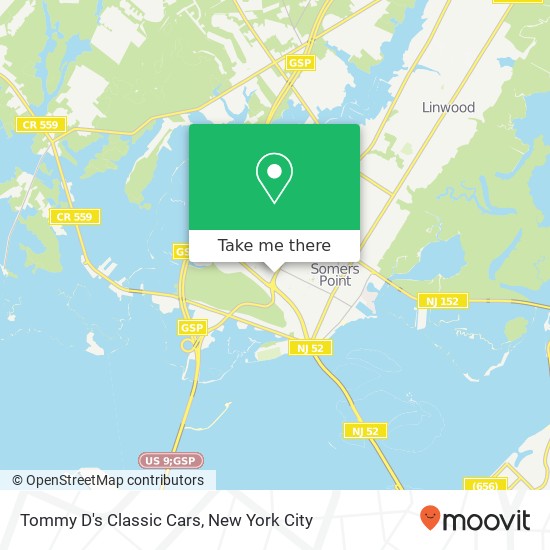 Tommy D's Classic Cars map