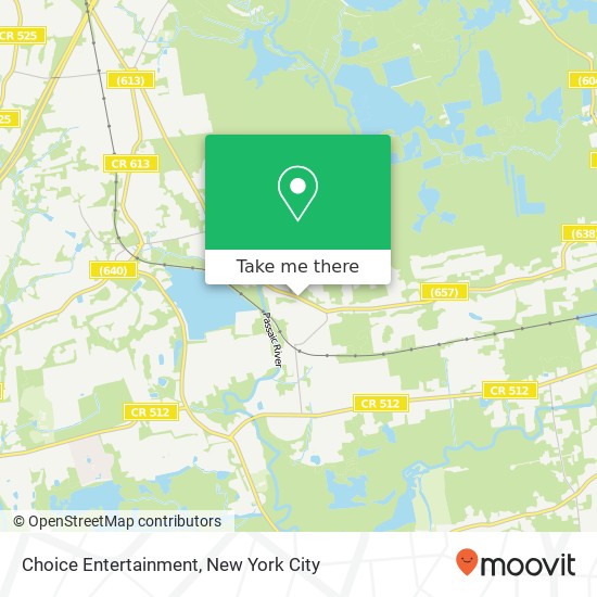 Choice Entertainment map