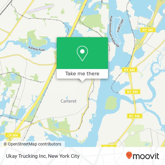 Mapa de Ukay Trucking Inc