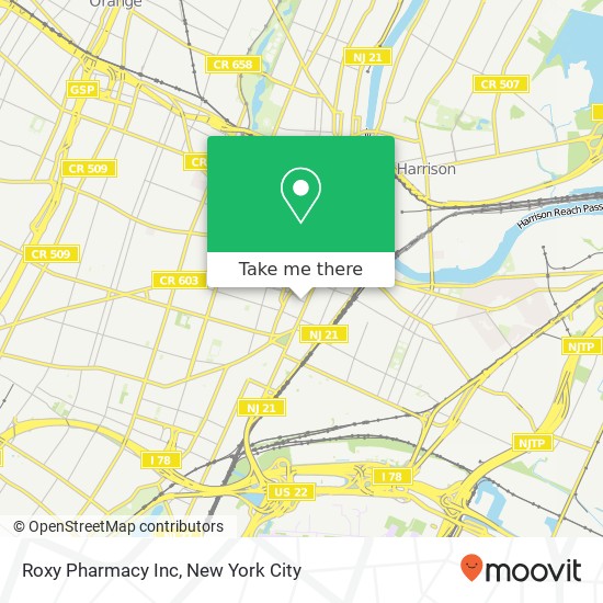 Roxy Pharmacy Inc map