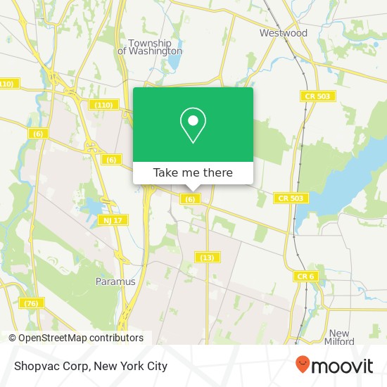 Shopvac Corp map