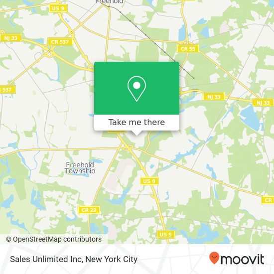 Sales Unlimited Inc map