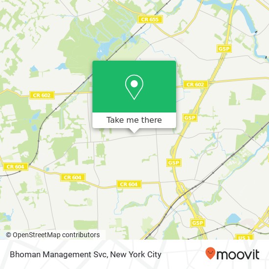 Mapa de Bhoman Management Svc