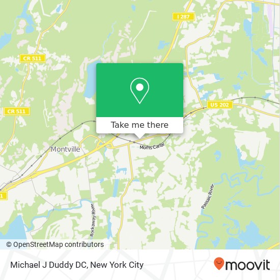 Mapa de Michael J Duddy DC