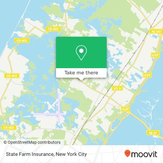 Mapa de State Farm Insurance