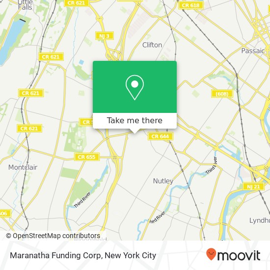 Maranatha Funding Corp map