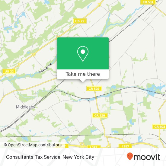 Consultants Tax Service map