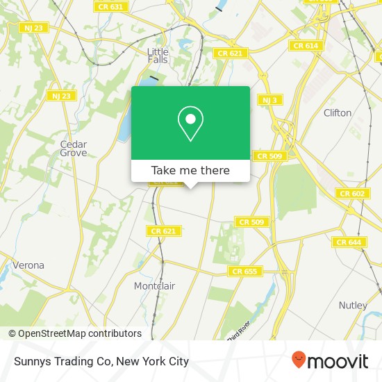 Mapa de Sunnys Trading Co