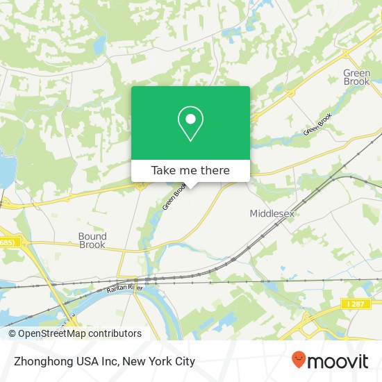 Mapa de Zhonghong USA Inc