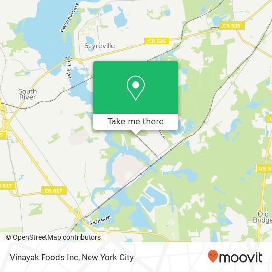 Mapa de Vinayak Foods Inc