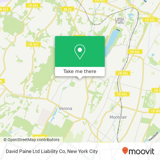 Mapa de David Paine Ltd Liability Co