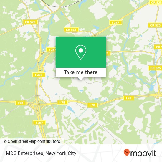 M&S Enterprises map