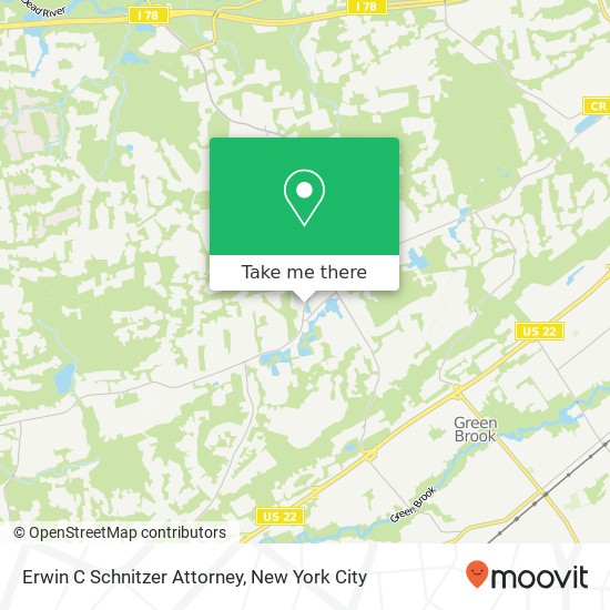 Erwin C Schnitzer Attorney map