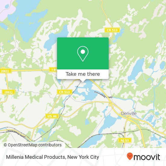 Millenia Medical Products map