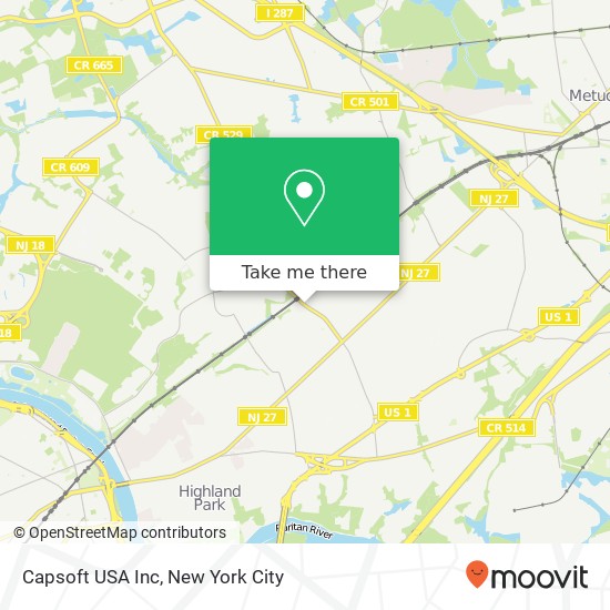 Capsoft USA Inc map