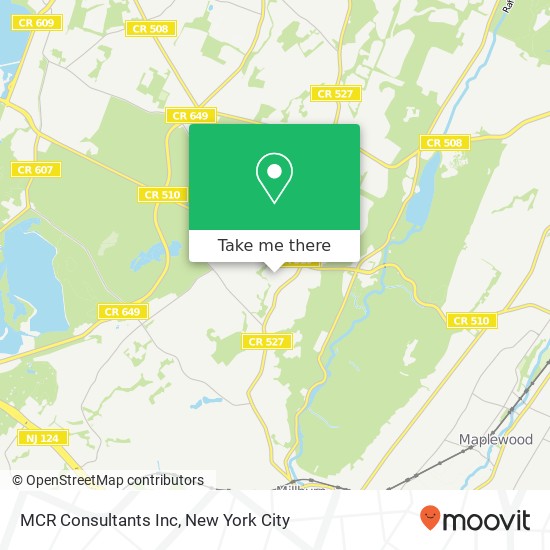 MCR Consultants Inc map