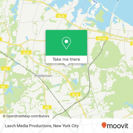 Lasch Media Productions map