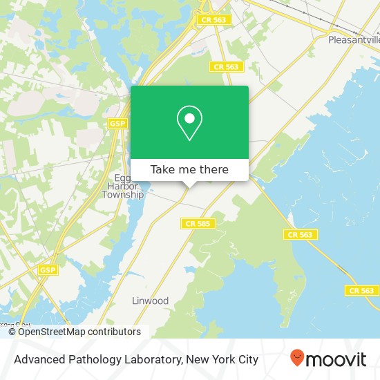 Advanced Pathology Laboratory map