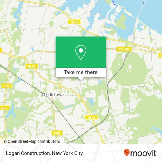 Logan Construction map