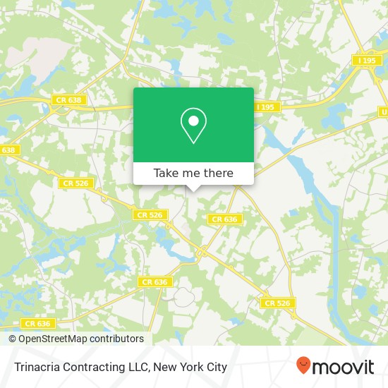 Trinacria Contracting LLC map