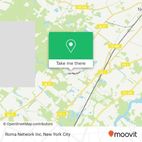 Mapa de Roma Network Inc