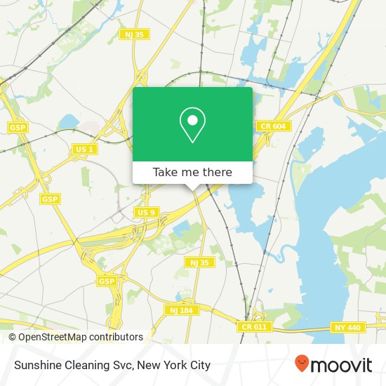 Sunshine Cleaning Svc map