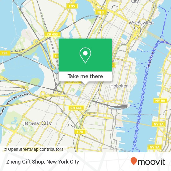 Mapa de Zheng Gift Shop
