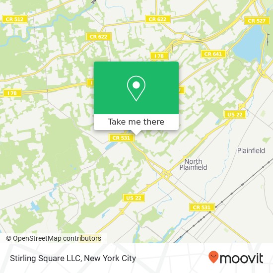 Mapa de Stirling Square LLC