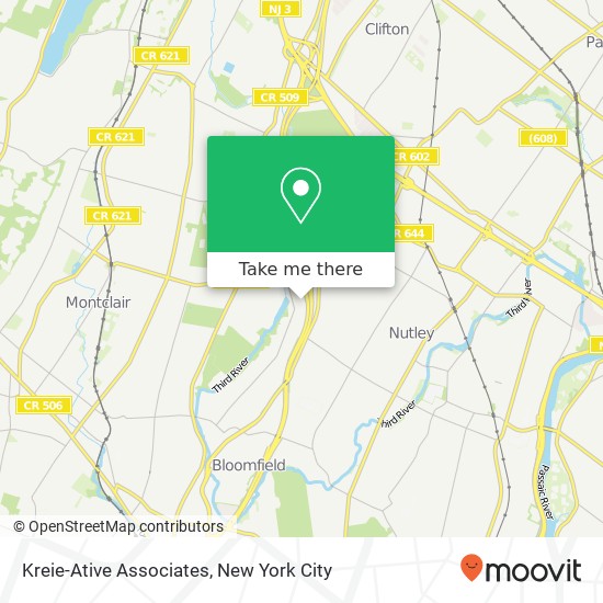 Mapa de Kreie-Ative Associates