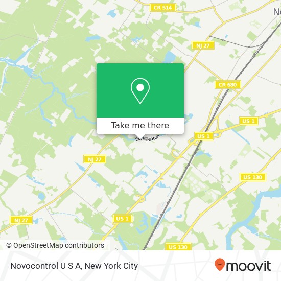 Novocontrol U S A map