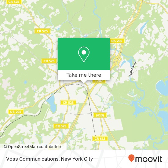 Mapa de Voss Communications