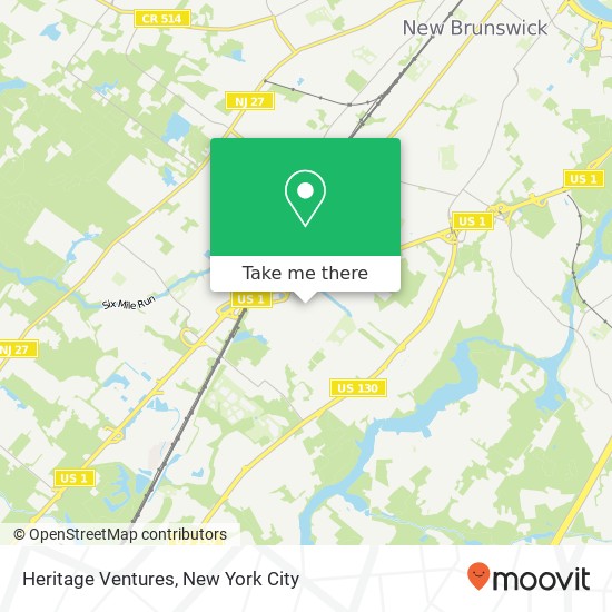 Heritage Ventures map