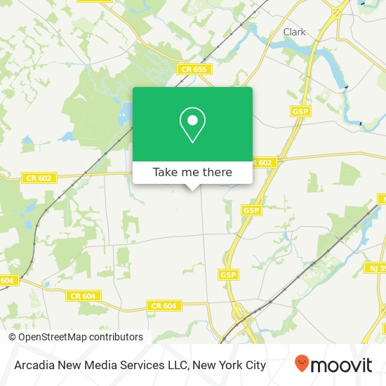 Arcadia New Media Services LLC map