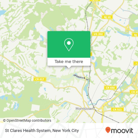 St Clares Health System map