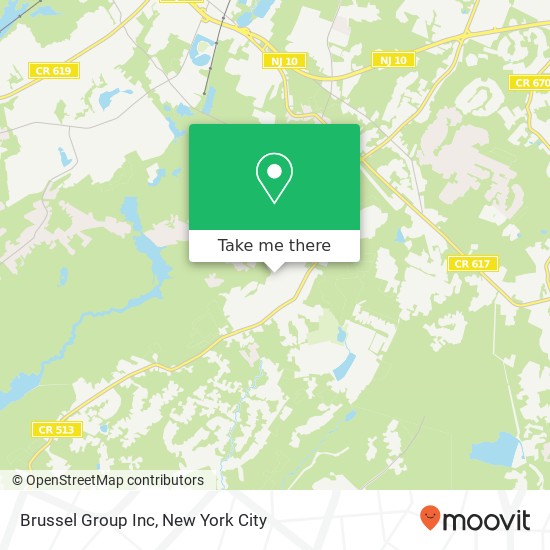 Mapa de Brussel Group Inc