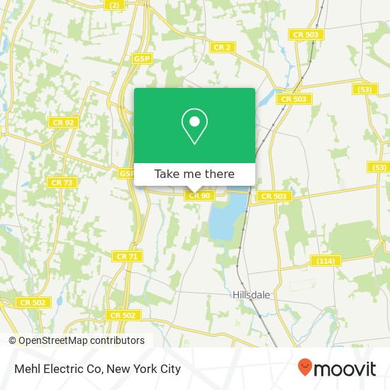 Mapa de Mehl Electric Co