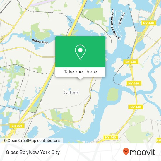 Glass Bar map