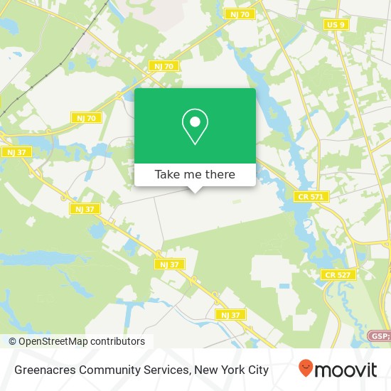 Mapa de Greenacres Community Services