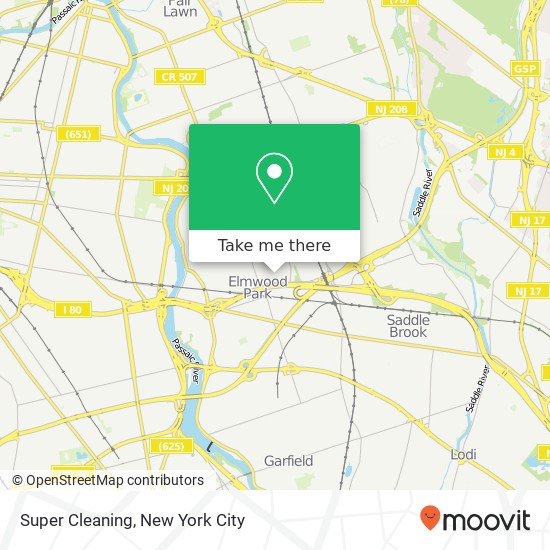 Super Cleaning map