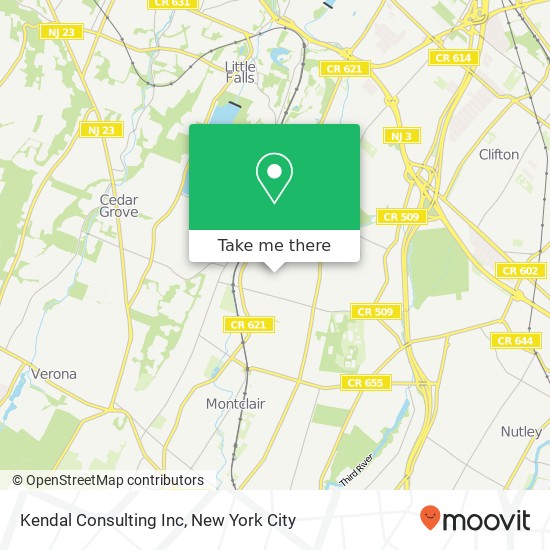 Kendal Consulting Inc map