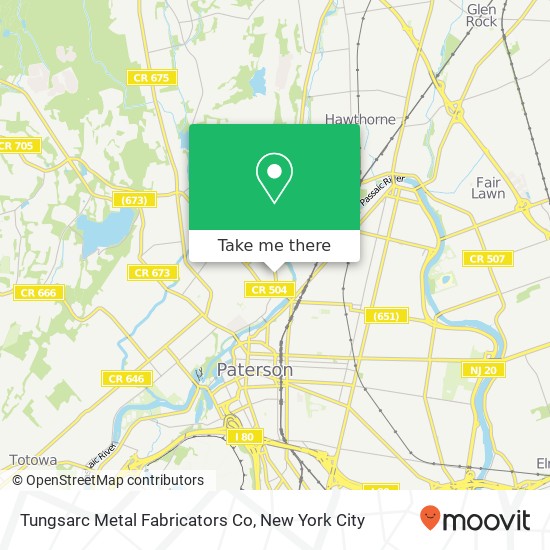 Tungsarc Metal Fabricators Co map