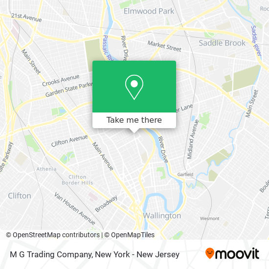 Mapa de M G Trading Company