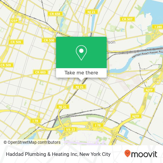 Haddad Plumbing & Heating Inc map