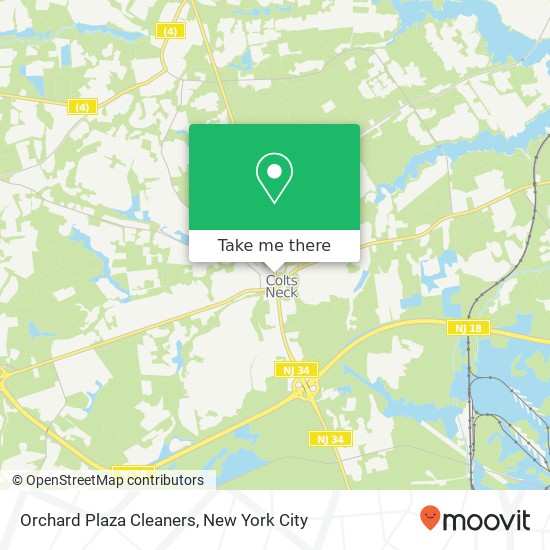 Mapa de Orchard Plaza Cleaners