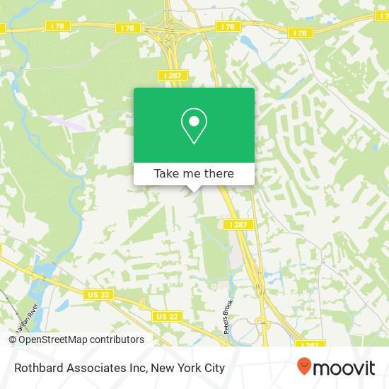 Rothbard Associates Inc map